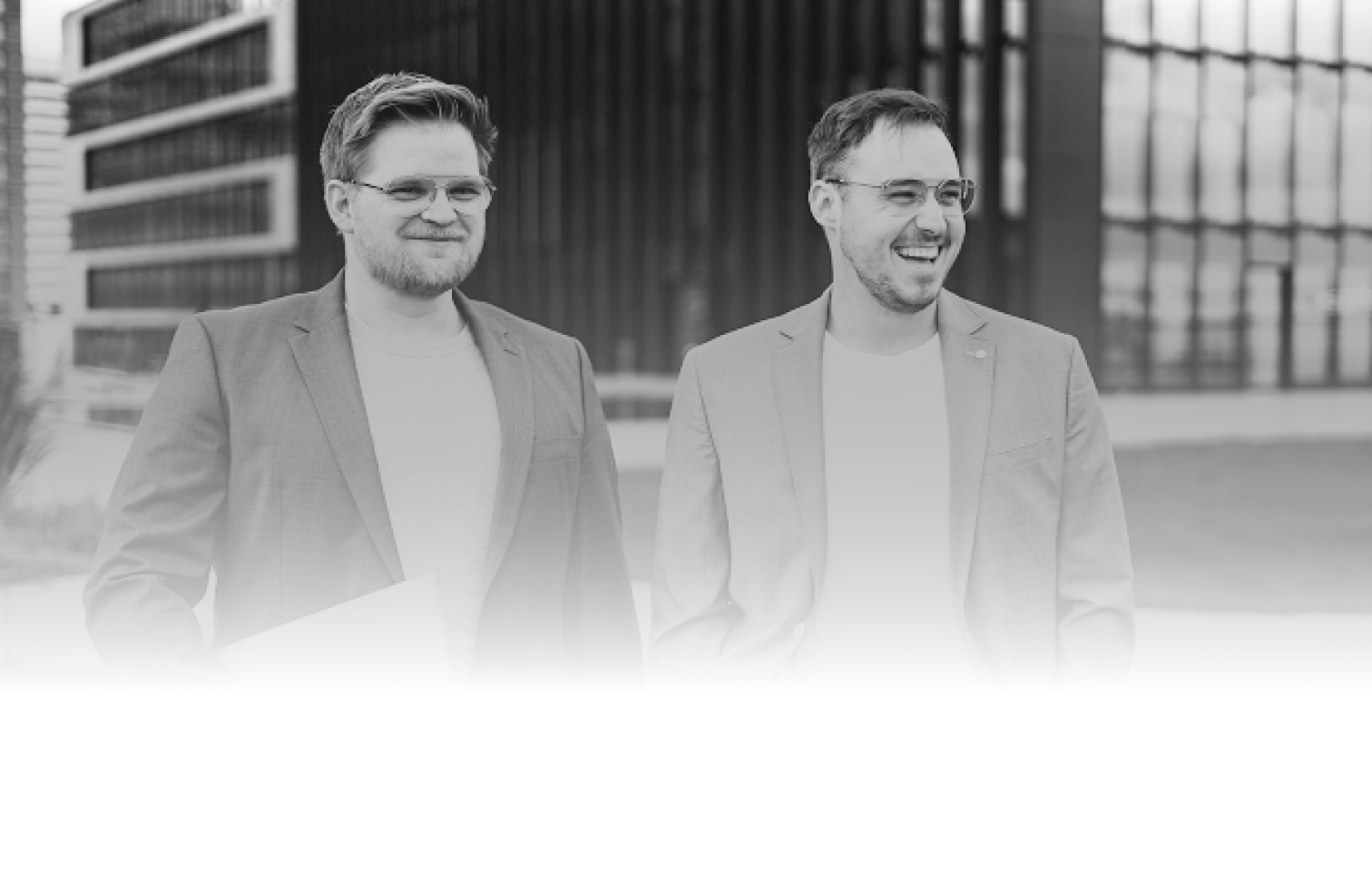 Die Gründer von 3s.tax Steuerberatung. Jan P. Spickermann und Kevin Seeliger